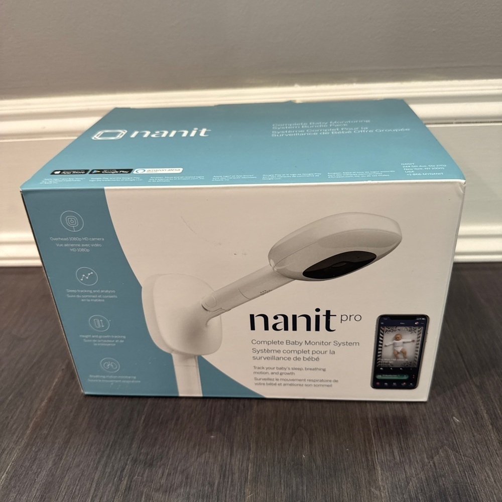 🎊HP🎉 NWT Nanit Pro Baby Monitor System - White